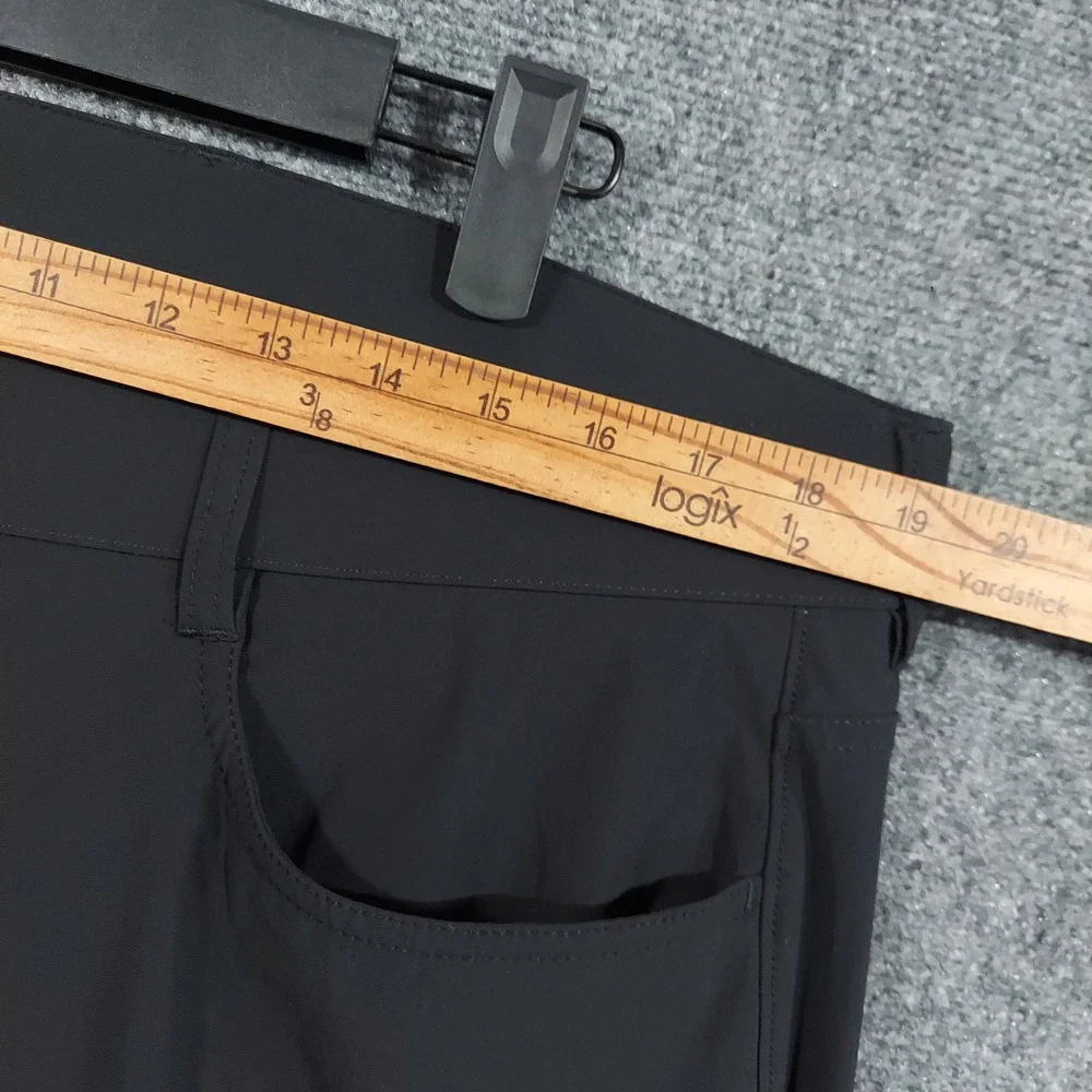 Callaway Golf Pants Men 38x32 Caviar Black Stretch Waistband CGBSE0T3 NEW
